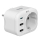 HAMA MULTIADAPTER DO GNIAZDA 1xGNIAZDO AC 1xUSB-C PD 2 xUSB-A 20W 4047443498359 - 1265030 - zdjęcie 2